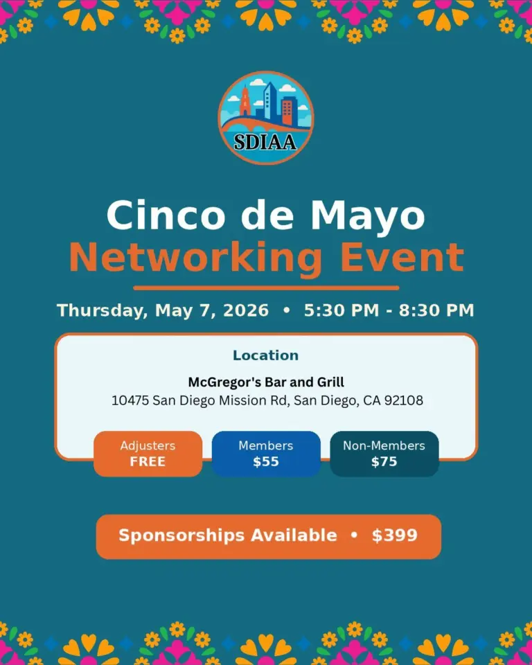 SDIAA 5 de mayo flyer